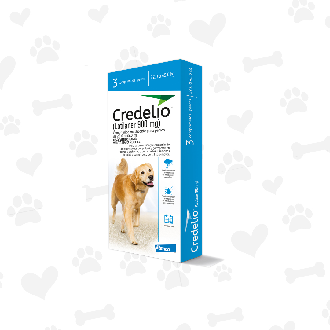 Credelio 22-45kg Tableta Anti pulgas y Garrapatas (Precio por tableta)