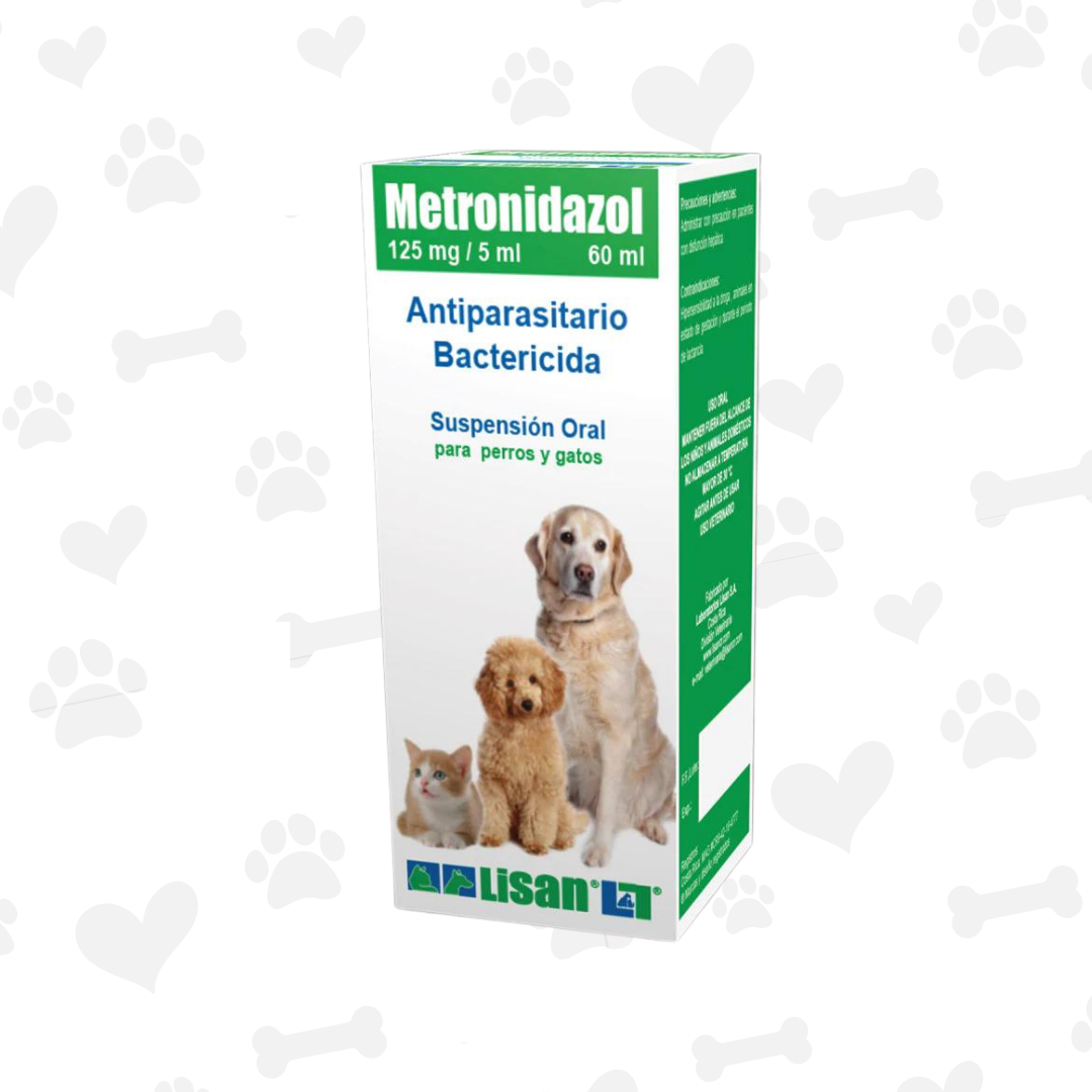 Metronidazol Suspension 60ml Lisan | Antiparasitario, Medicameto Para ...