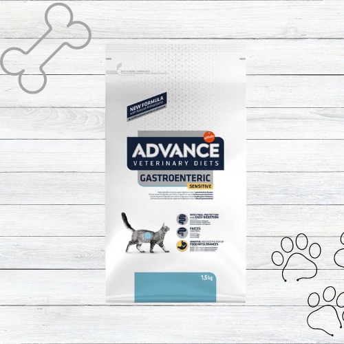 Concentrado ADVANCE CAT GASTROENTERIC Comida de Gato, Gatos