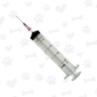 Jeringa de 20ml con Aguja "Unidad"