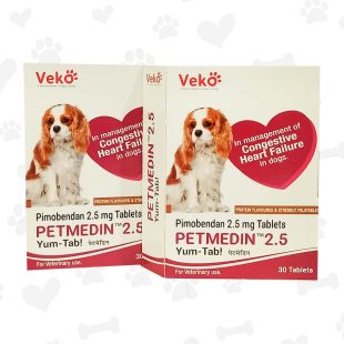 Petmedin 2.5 mg pimovendam 30 Q20 cada tableta